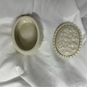 Vintage Lenox Jewelry Holder / Trinket Box - Porcelain